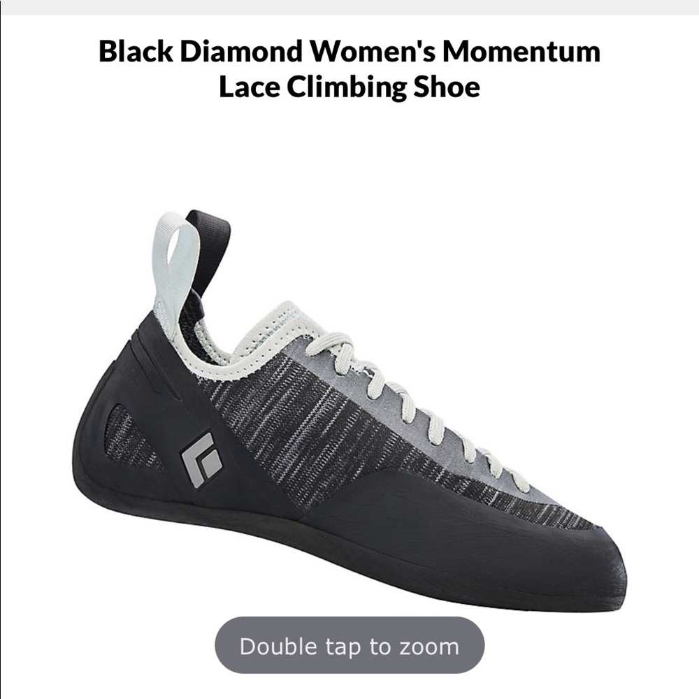 Black Diamond climbing shoes